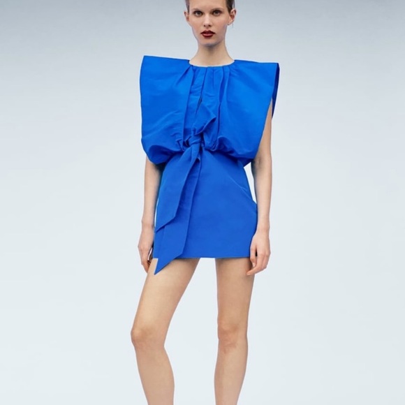 ZARA Voluminous Top Dress - Picture 3 of 5